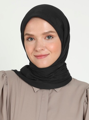 Black - Scarf - Balse Eşarp