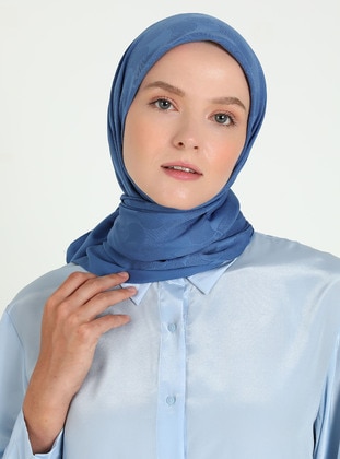 Denim Blue - Scarf - Balse Eşarp