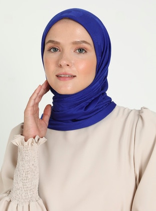 Saxe Blue - Scarf - Balse Eşarp