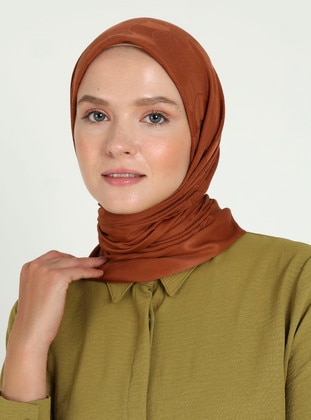 Tan - Scarf - Balse Eşarp