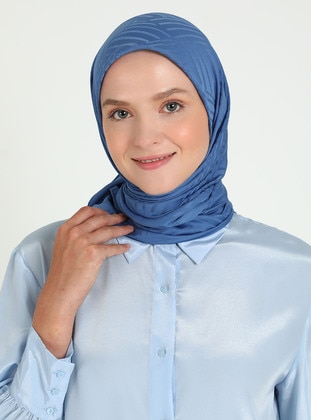 Denim Blue - Scarf - Balse Eşarp