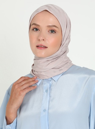 Beige - Scarf - Balse Eşarp