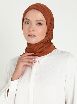 Tan - Scarf - Balse Eşarp