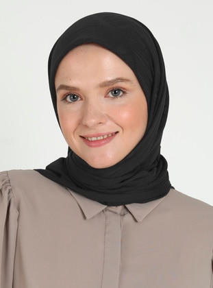 Black - Scarf - Balse Eşarp