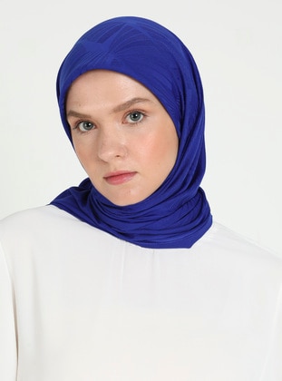 Saxe Blue - Scarf - Balse Eşarp