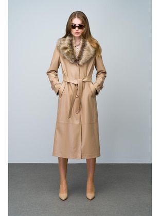 Camel - Trench Coat - Olcay