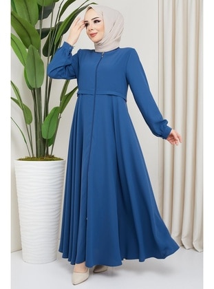 Indigo - Abaya - Hafsa Mina