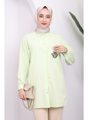 Mint Green - Blouses - İmaj Butik