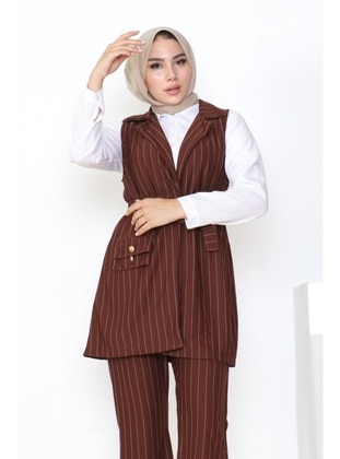 Brown - Suit - Bestenur