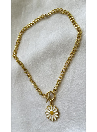 Gold color - Necklace - Takıtakılar