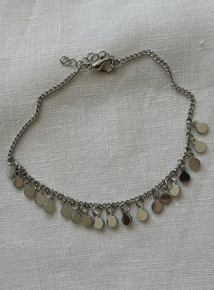 Silver color - Anklet - Takıtakılar