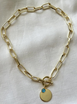 Gold color - Necklace - Takıtakılar