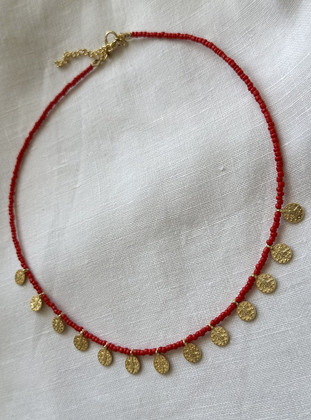 Gold color - Necklace - Takıtakılar