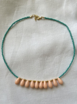 Turquoise - Necklace - Takıtakılar