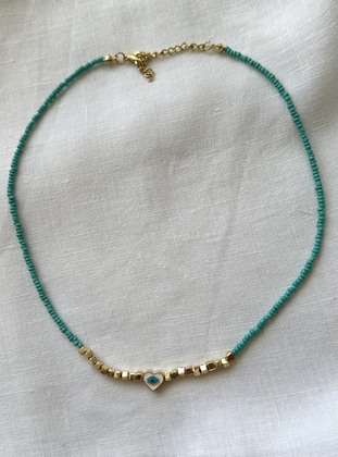 Turquoise - Necklace - Takıtakılar