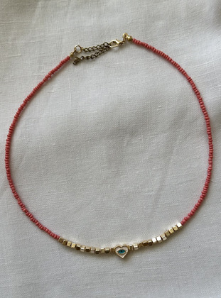 Coral - Necklace - Takıtakılar