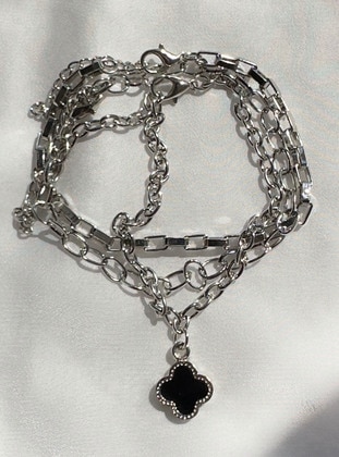 Silver color - Bracelet - Takıtakılar