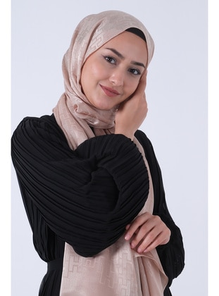 Beige - Shawl - Harem Scarf