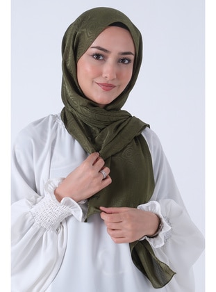 Khaki - Shawl - Harem Scarf