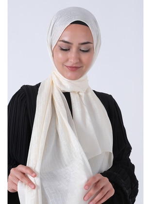 White - Shawl - Harem Scarf