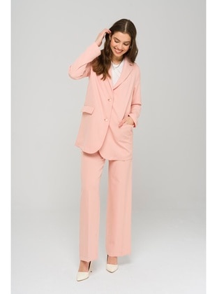 Powder Pink - Unlined - Jacket - Olcay