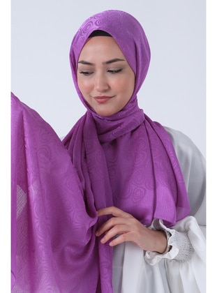 Orchid Striped - Shawl - Harem Scarf