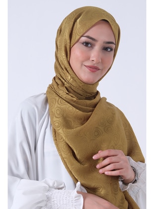 Olive Green - Shawl - Harem Scarf