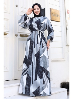 Grey - 350gr - Modest Dress - Tesettür Dünyası