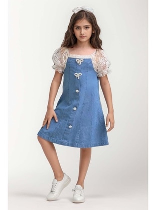 Blue - Girls` Dress - Riccotarz