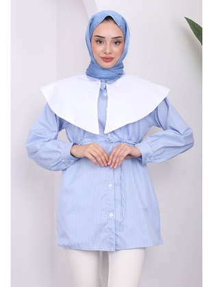 Baby Blue - Blouses - İmaj Butik