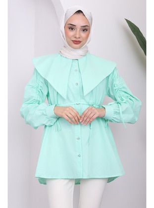 Mint Green - Tunic - İmaj Butik