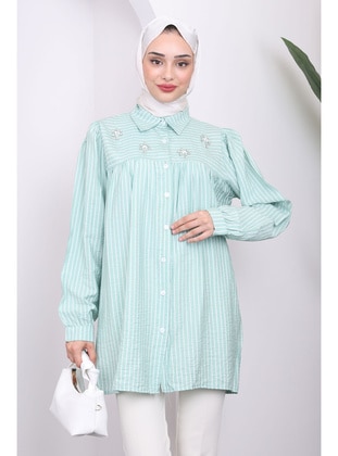 Mint Green - Tunic - İmaj Butik