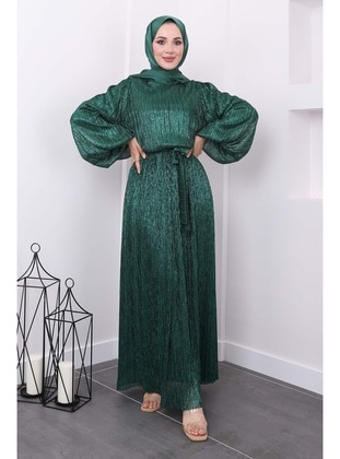 Emerald - Fully Lined - Modest Evening Dress - İmaj Butik