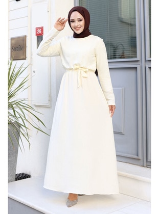 Beige - 250gr - Modest Dress - Tesettür Dünyası