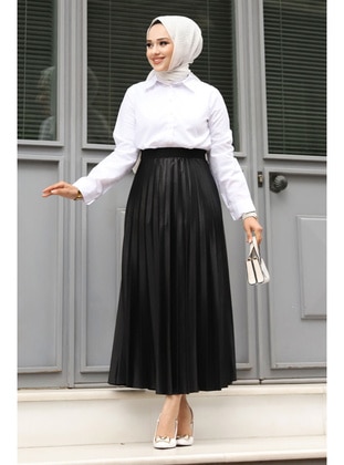 Black - Skirt - Tesettür Dünyası