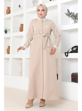 Beige - Abaya - MISSVALLE