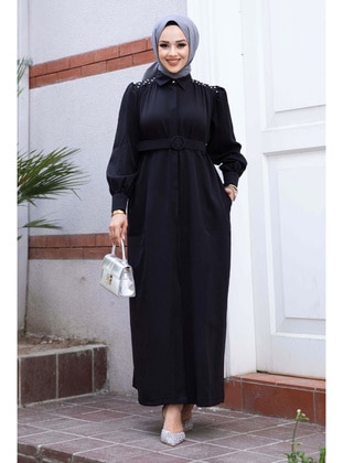 Black - 350gr - Modest Dress - Tesettür Dünyası