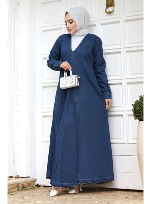 Blue - 450gr - Modest Dress - Tesettür Dünyası