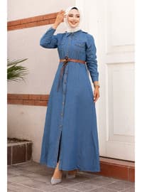 Blue - 350gr - Modest Dress