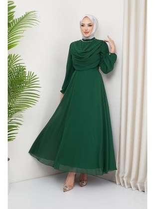 Emerald - Modest Evening Dress - Hakimoda