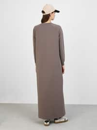 Dark Mink - Modest Dress