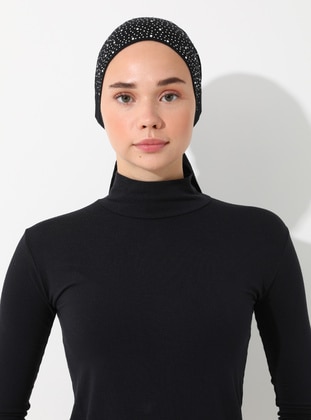 Black - silver - Bonnet - Tuva