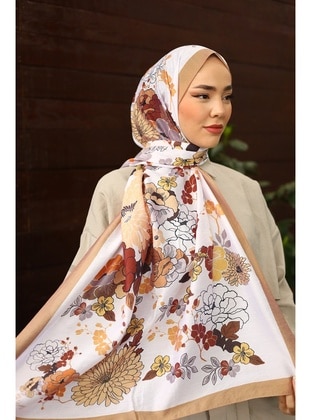 Multi Color - Shawl - Silk Home