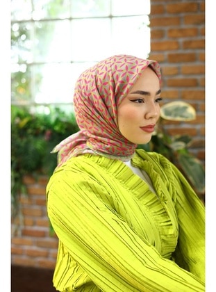 Multi Color - Scarf - Silk Home