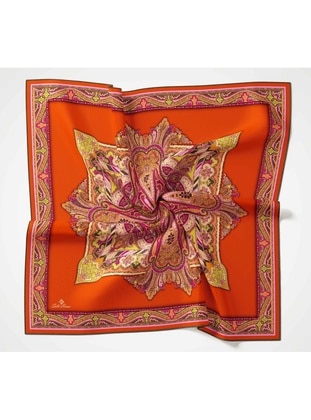 Multi Color - Scarf - Silk Home