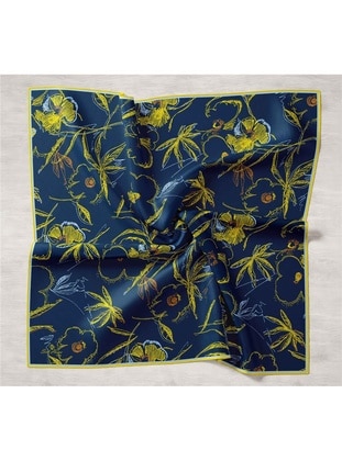 Multi Color - 50ml - 100% Silk Scarf - Silk Home