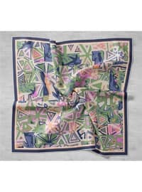 Multi Color - 50ml - 100% Silk Scarf