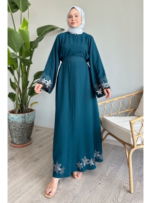 Petrol - Evening Abaya - InStyle