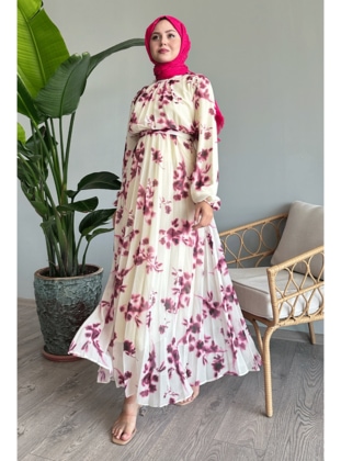 Fuchsia - Modest Dress - InStyle