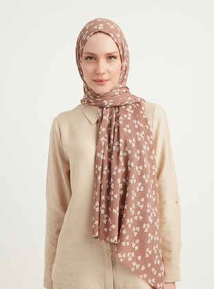 Brown - Shawl - ŞALESS